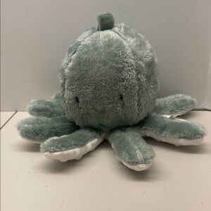 Octopus Musical Plush Baby Toy  Hook Sage Green Dreamgro